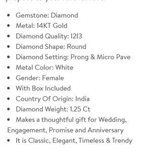 You+ I 1 1/4 Cttw Diamond Bridal Set In 14KT White Gold